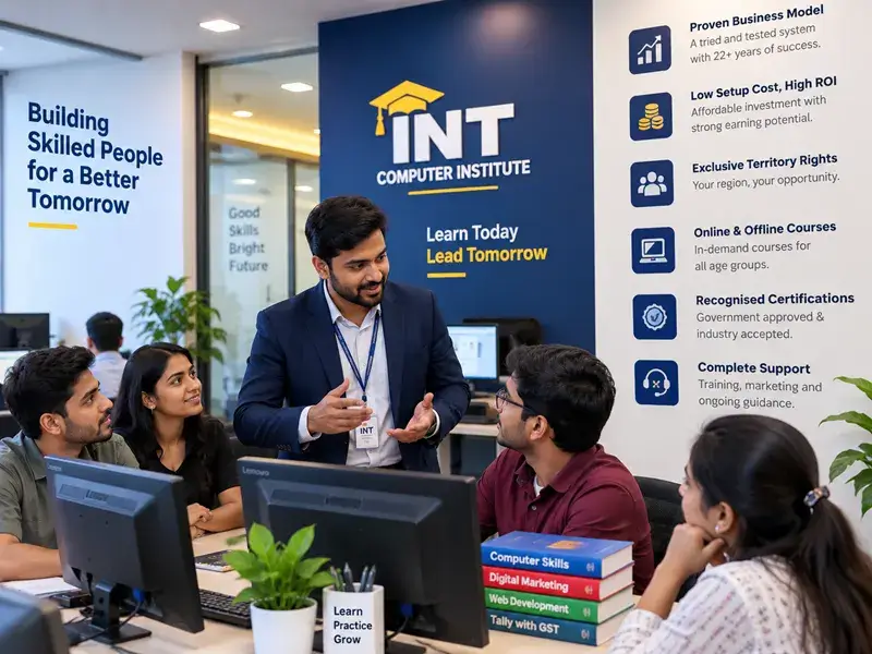 INT Computer Training Institute Franchise Benefits