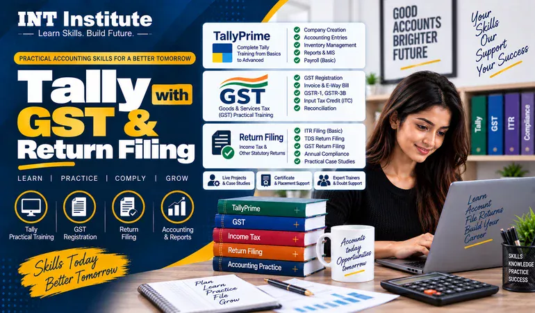 Tally with GST & Return Filing - INT Institute