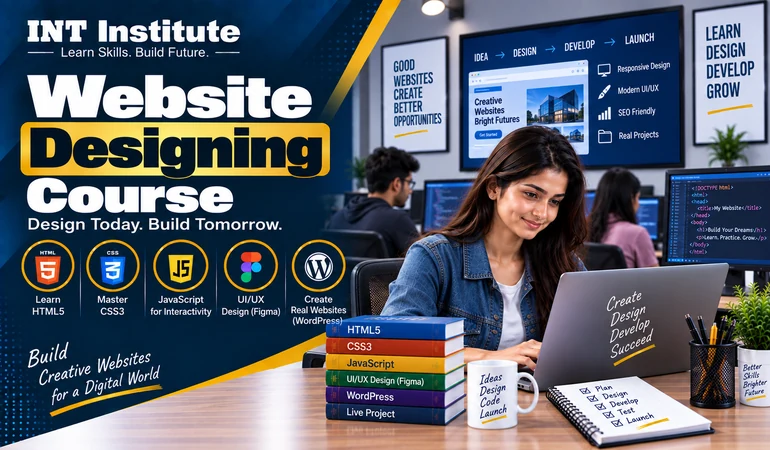 website designing course sonipat haryana